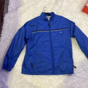 Vintage Blue Nike wind breaker